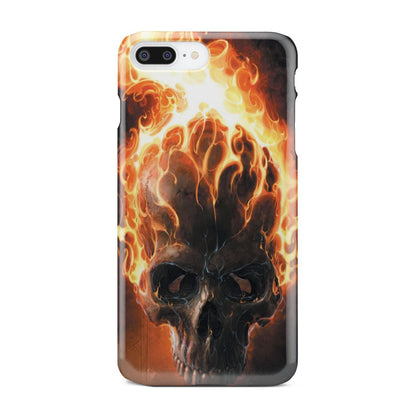 Fire skull 2 phone case-Phone Case-wc-fulfillment-iPhone 7 Plus-Vibe Cosy™