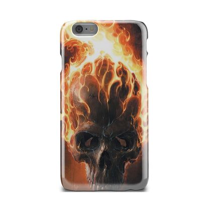 Fire skull 2 phone case-Phone Case-wc-fulfillment-iPhone 6S-Vibe Cosy™