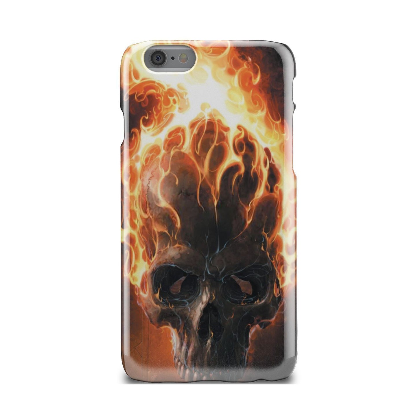 Fire skull 2 phone case-Phone Case-wc-fulfillment-iPhone 6-Vibe Cosy™