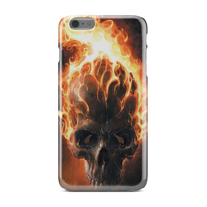 Fire skull 2 phone case-Phone Case-wc-fulfillment-iPhone 6 Plus-Vibe Cosy™