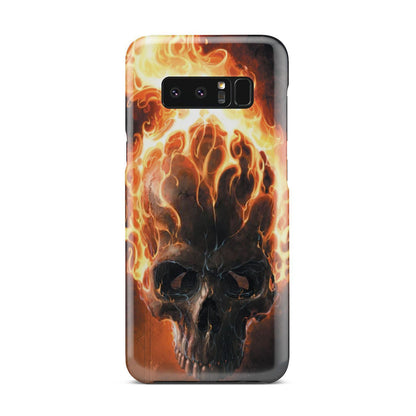 Fire skull 2 phone case-Phone Case-wc-fulfillment-Galaxy Note 8-Vibe Cosy™