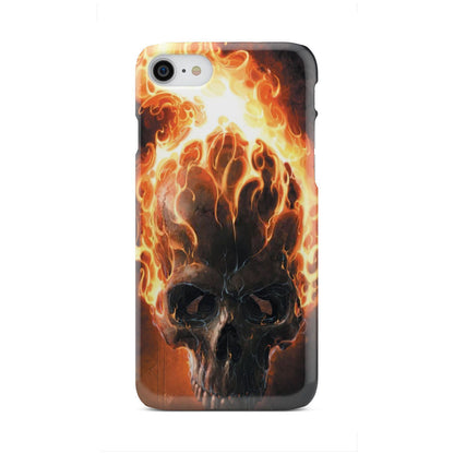 Fire skull 2 phone case-Phone Case-wc-fulfillment-iPhone 7-Vibe Cosy™