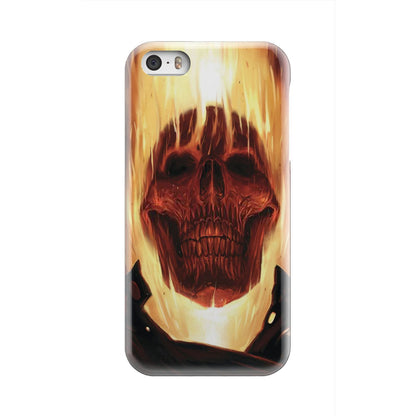 Fire skull 3 phone case-Phone Case-wc-fulfillment-iPhone 5-Vibe Cosy™