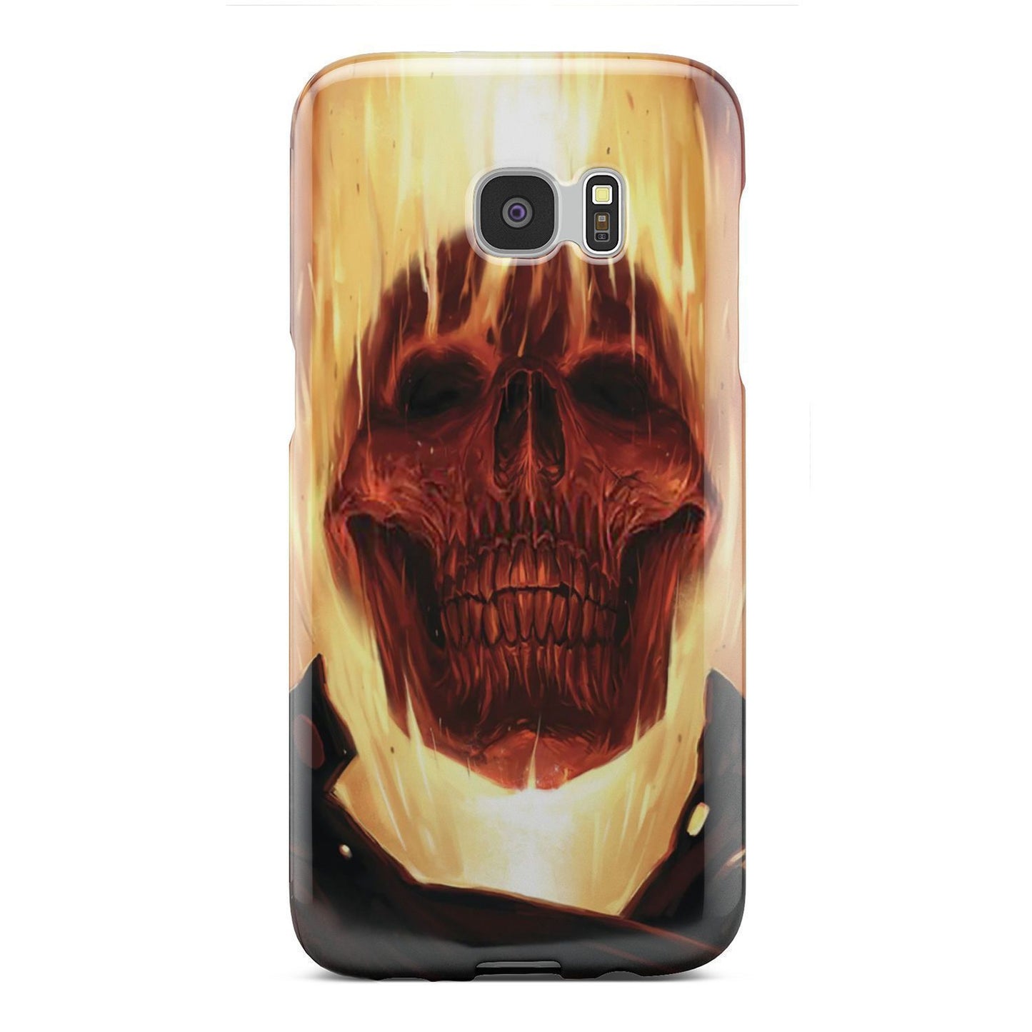Fire skull 3 phone case-Phone Case-wc-fulfillment-Galaxy S6 Edge-Vibe Cosy™