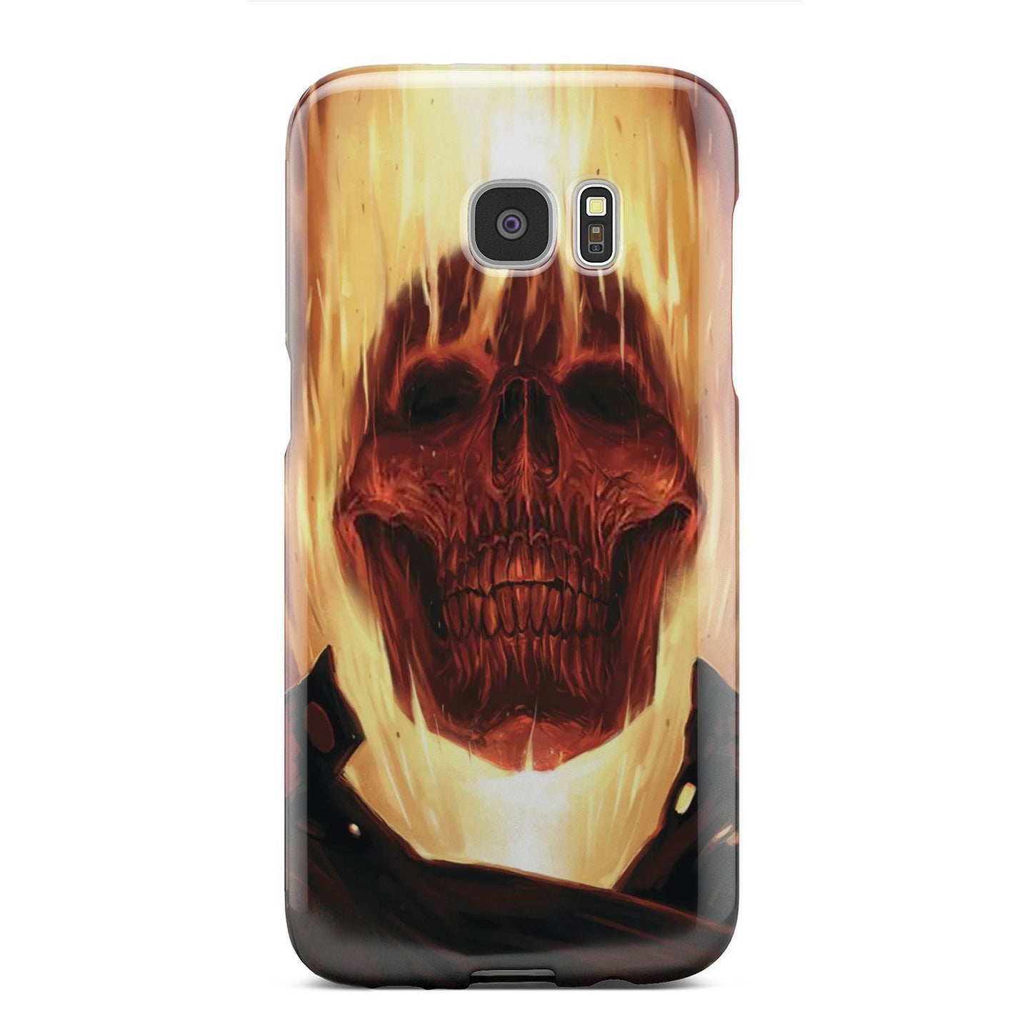 Fire skull 3 phone case-Phone Case-wc-fulfillment-Galaxy S7-Vibe Cosy™