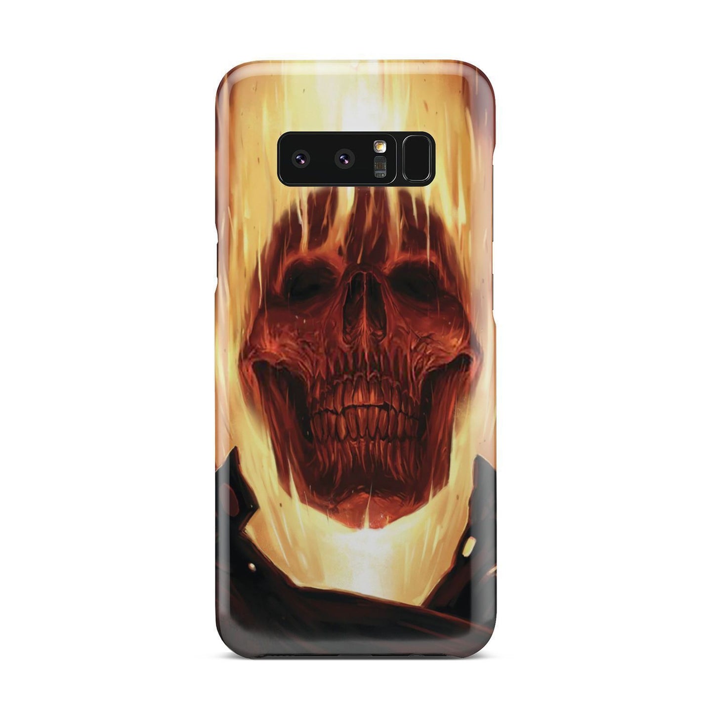 Fire skull 3 phone case-Phone Case-wc-fulfillment-Galaxy S8 Plus-Vibe Cosy™