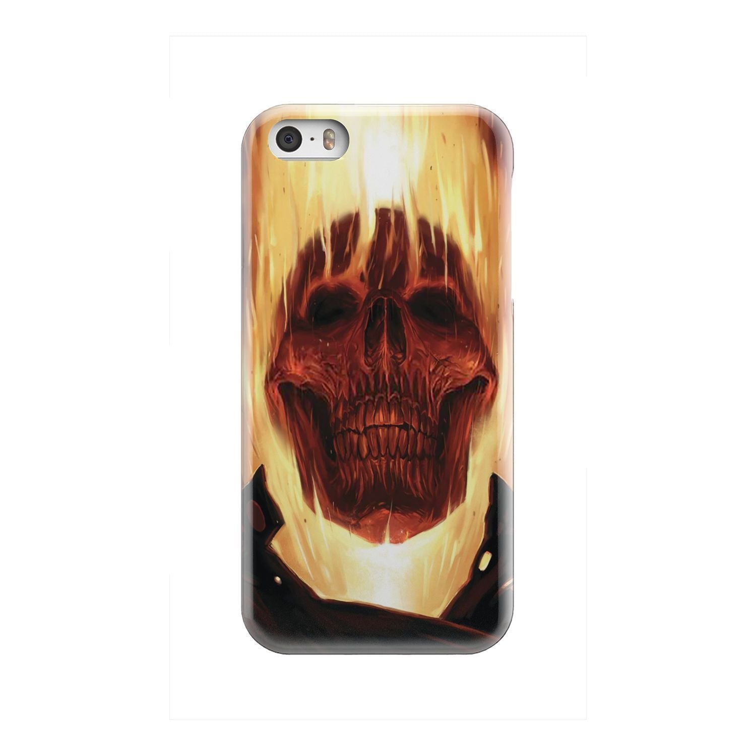 Fire skull 3 phone case-Phone Case-wc-fulfillment-iPhone X-Vibe Cosy™