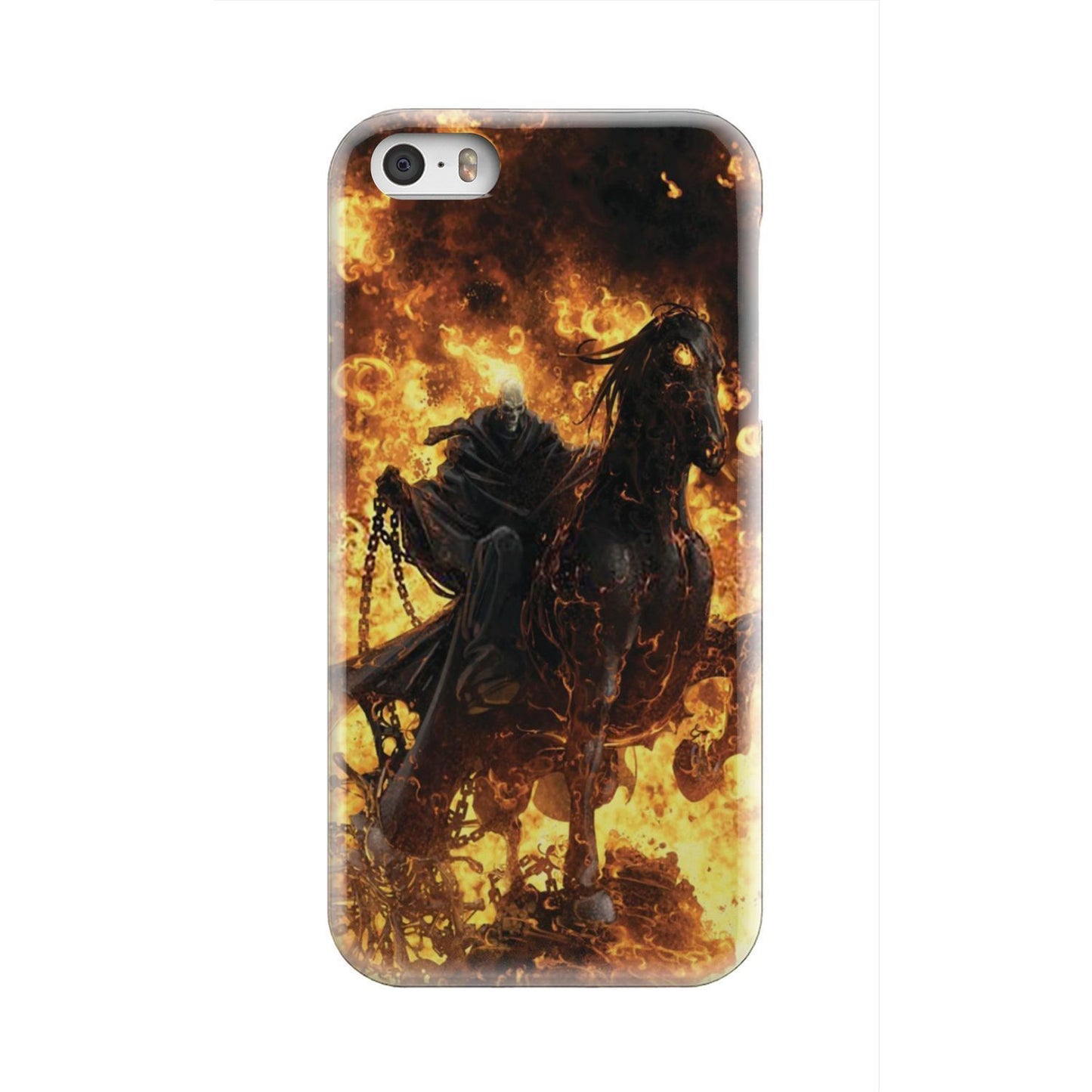 Skull rider 7 phone case-Phone Case-wc-fulfillment-iPhone 5S-Vibe Cosy™