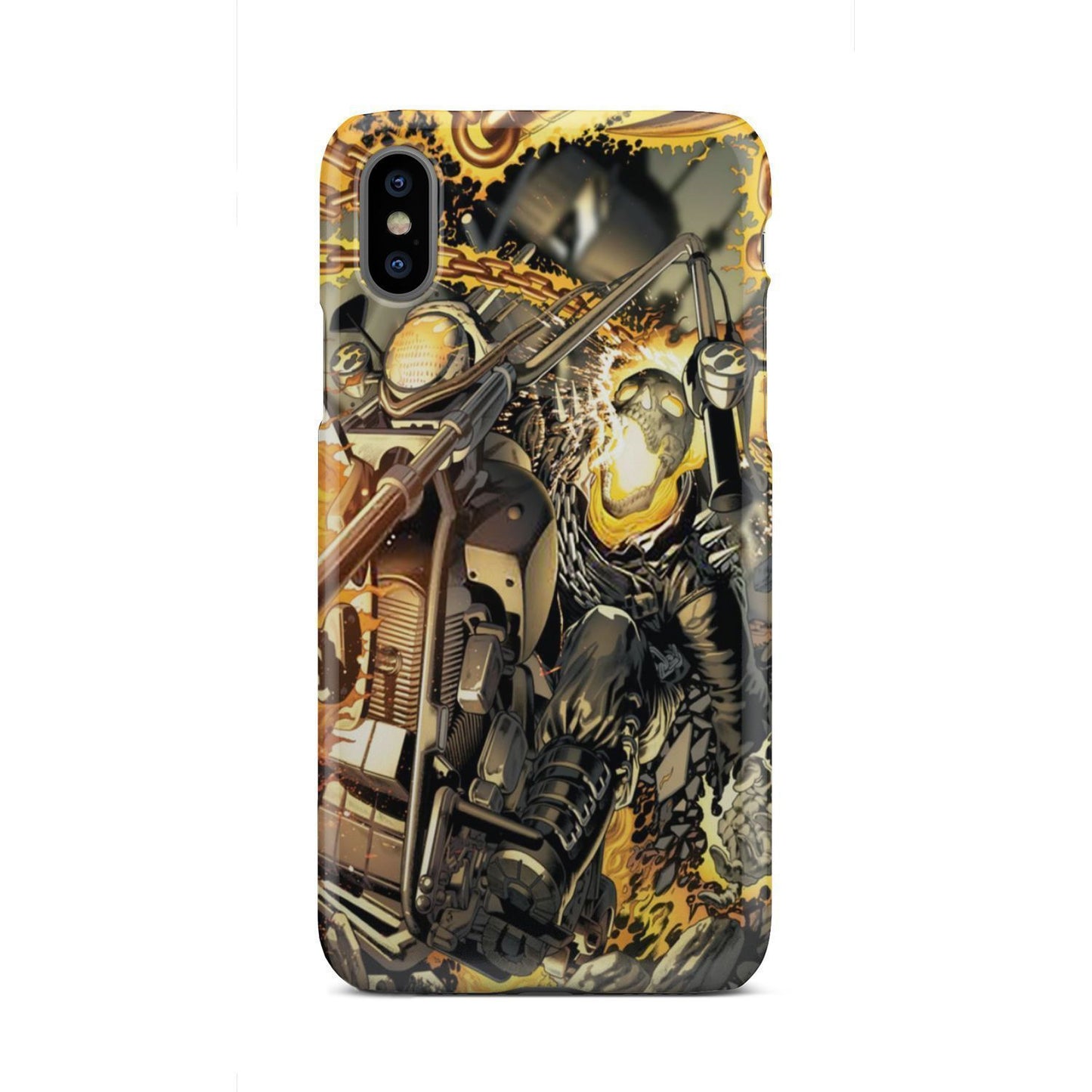 skull rider 8 phone case-Phone Case-wc-fulfillment-iPhone X-Vibe Cosy™