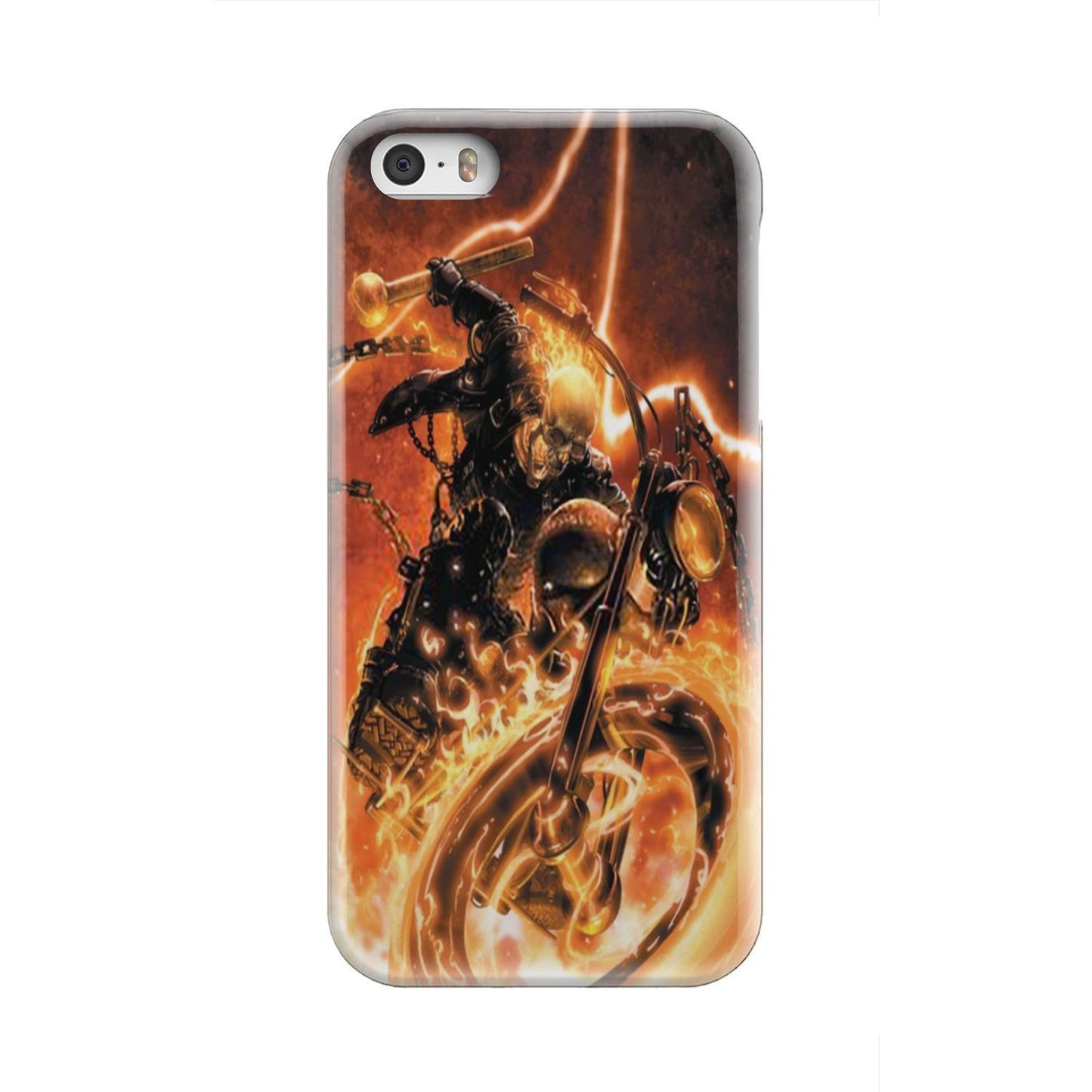 Skull rider 9 phone case-Phone Case-wc-fulfillment-iPhone 5-Vibe Cosy™