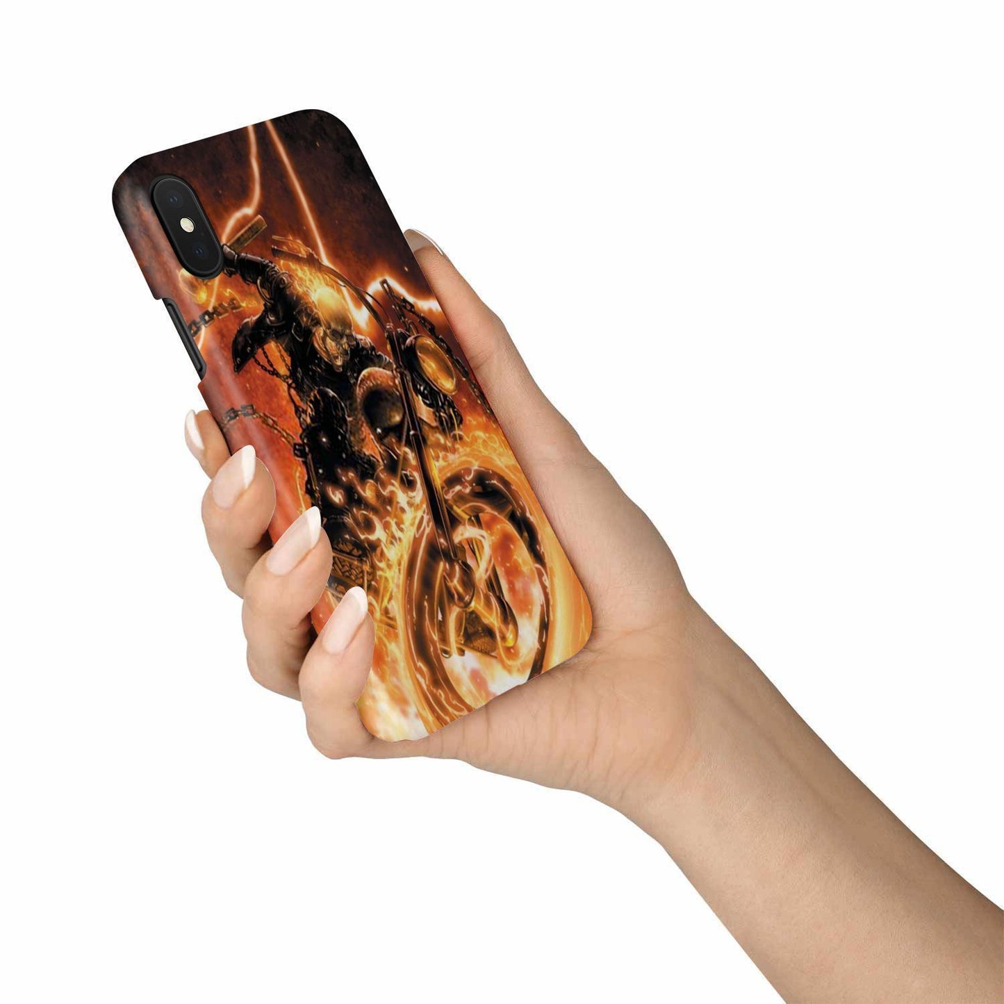 Skull rider 9 phone case-Phone Case-wc-fulfillment-iPhone X-Vibe Cosy™