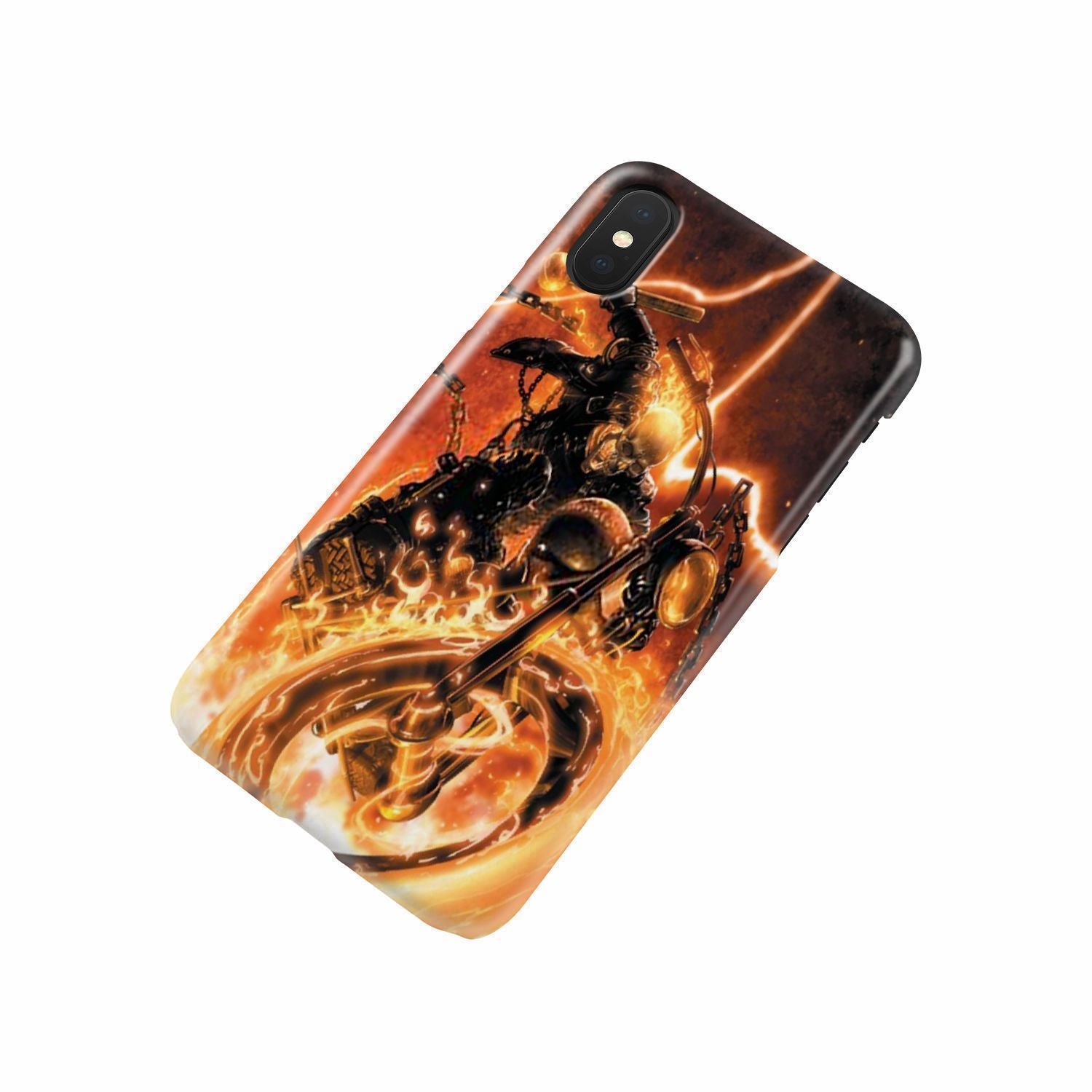Skull rider 9 phone case-Phone Case-wc-fulfillment-iPhone X-Vibe Cosy™
