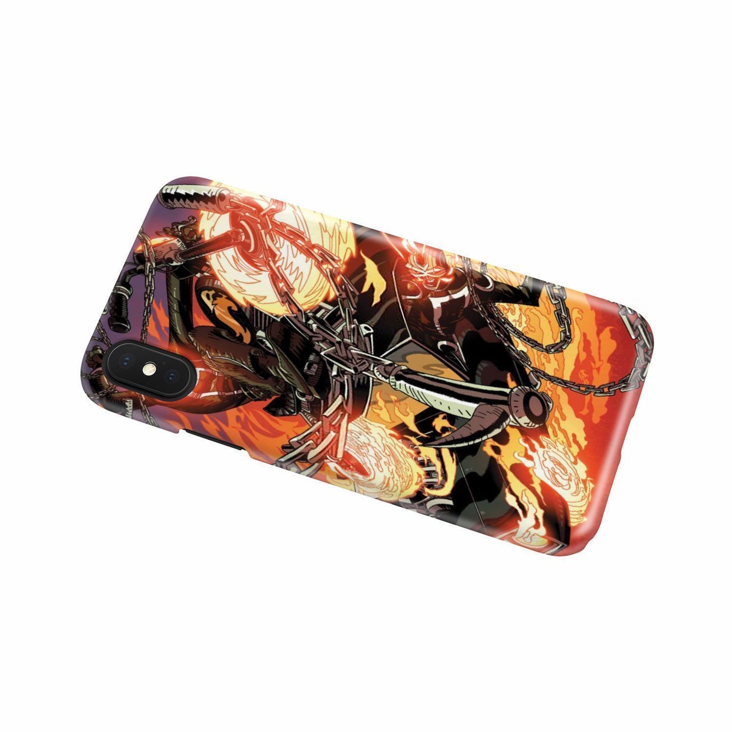 skull rider 1 phone case-Phone Case-wc-fulfillment-iPhone X-Vibe Cosy™