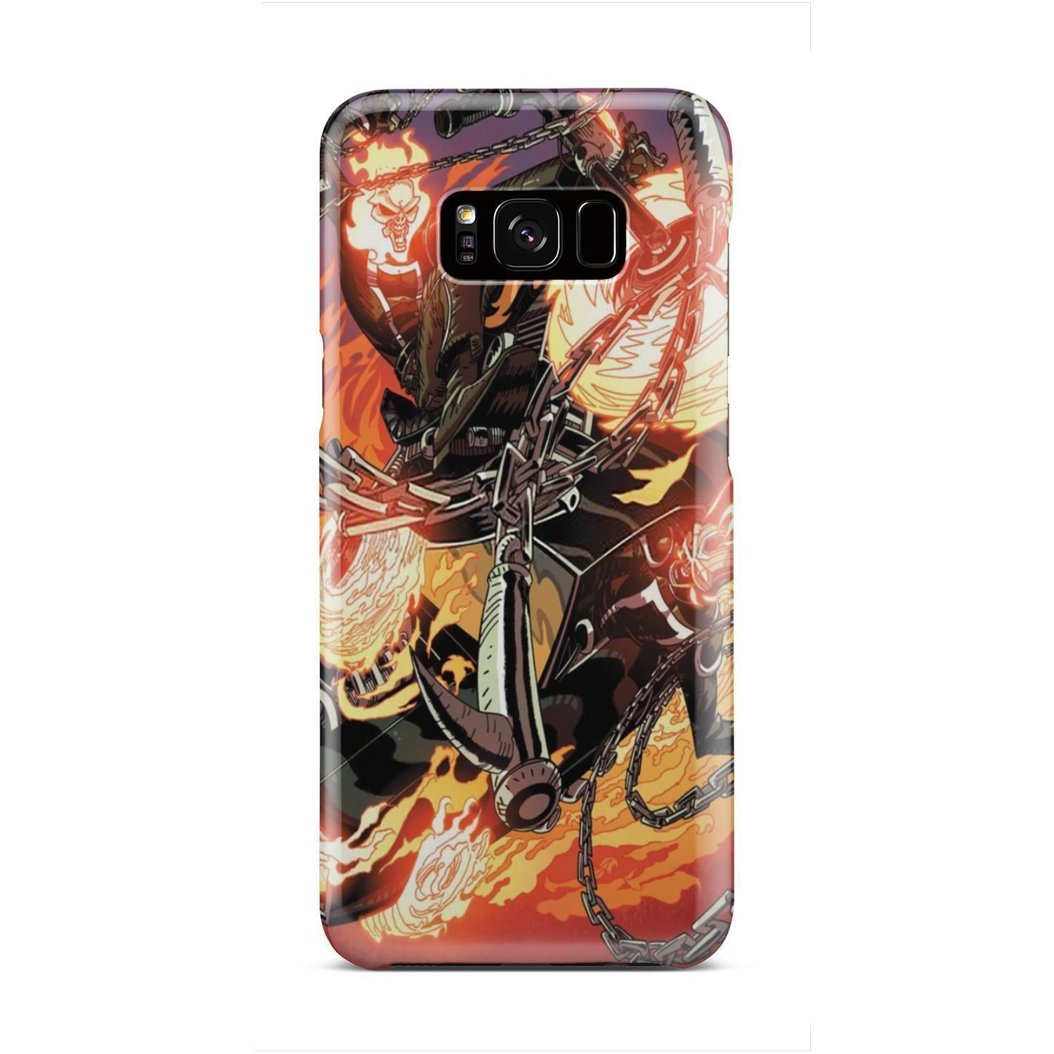 skull rider 1 phone case-Phone Case-wc-fulfillment-iPhone X-Vibe Cosy™