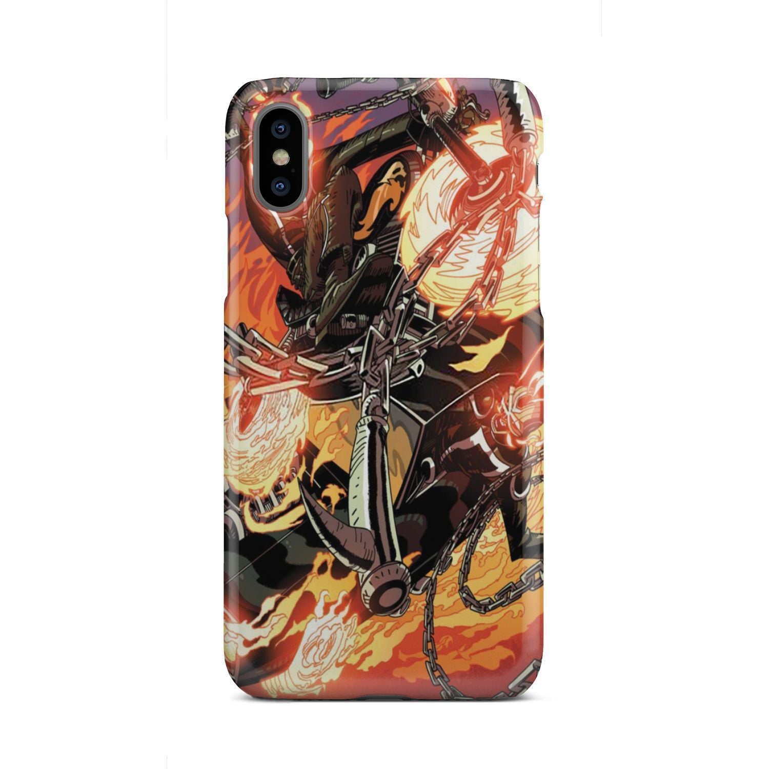 skull rider 1 phone case-Phone Case-wc-fulfillment-iPhone X-Vibe Cosy™