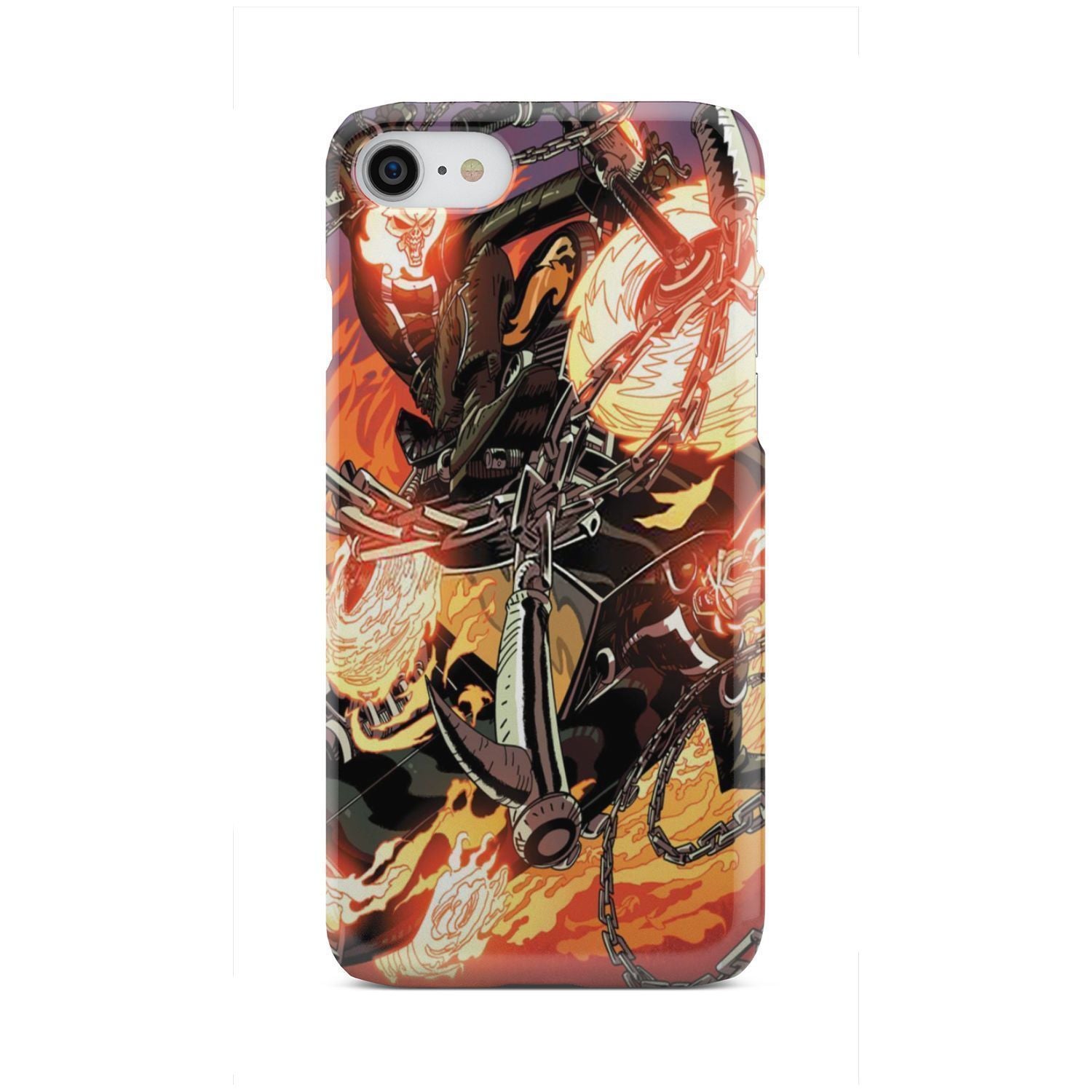 skull rider 1 phone case-Phone Case-wc-fulfillment-iPhone X-Vibe Cosy™