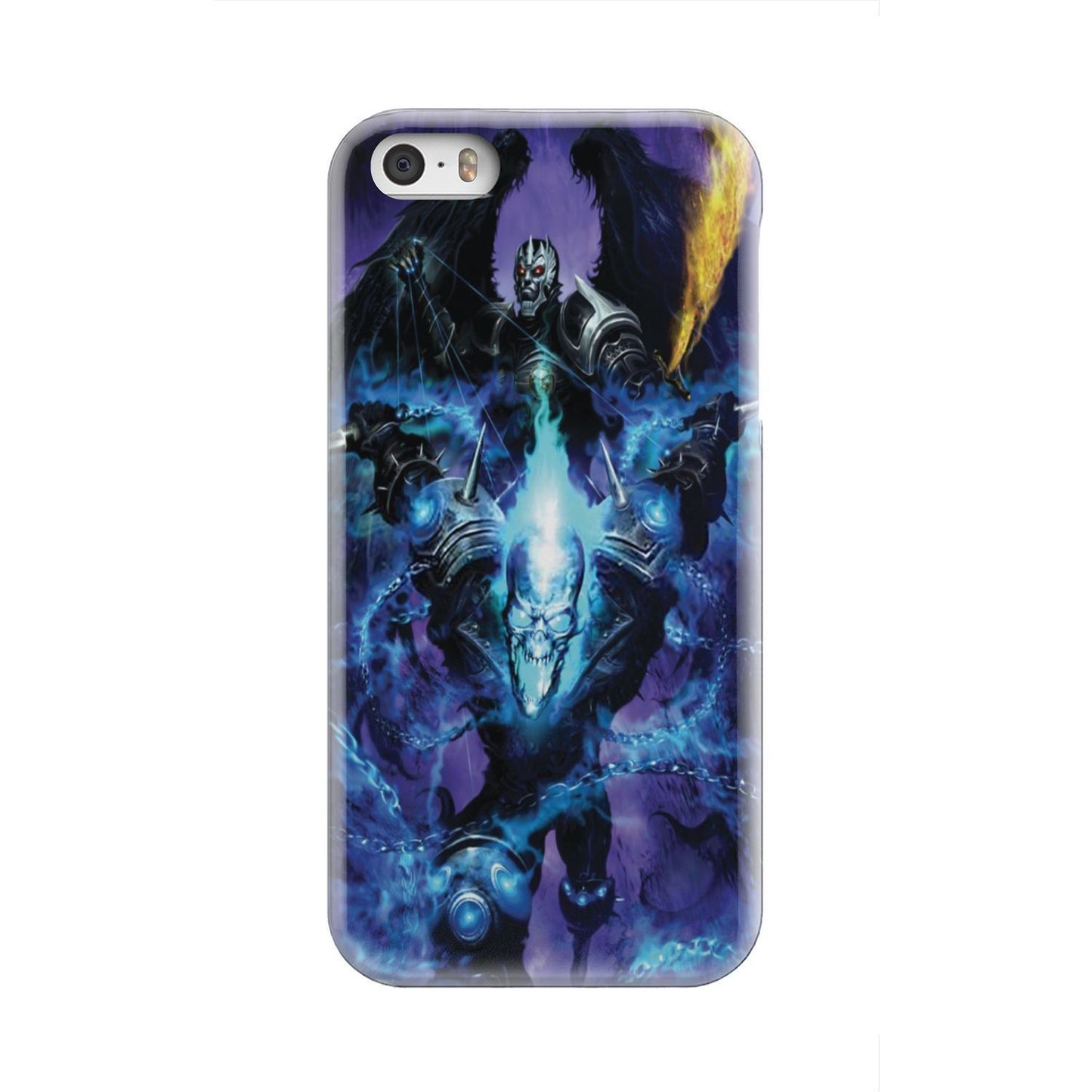 Devil and skull phone case-Phone Case-wc-fulfillment-iPhone 5-Vibe Cosy™