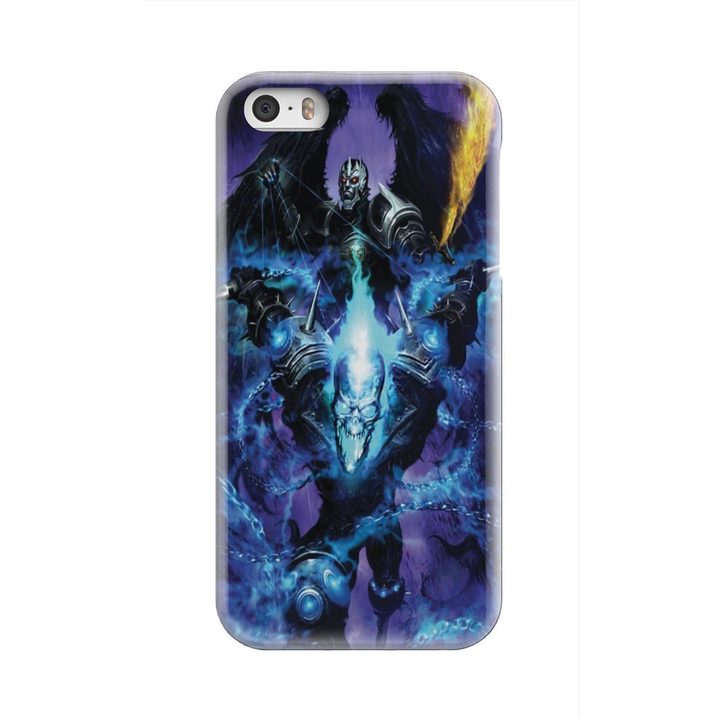 Devil and skull phone case-Phone Case-wc-fulfillment-iPhone 5S-Vibe Cosy™