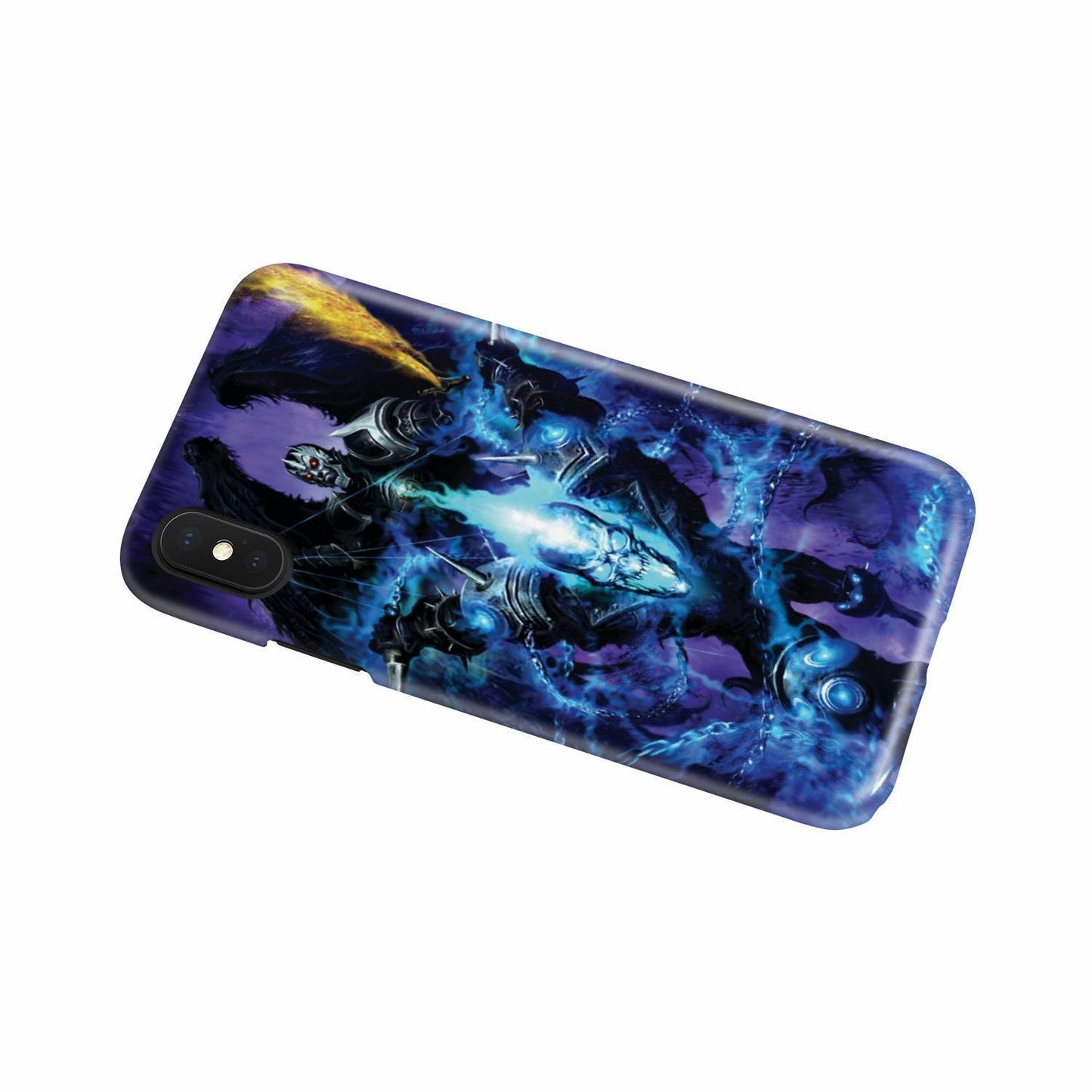 Devil and skull phone case-Phone Case-wc-fulfillment-iPhone X-Vibe Cosy™