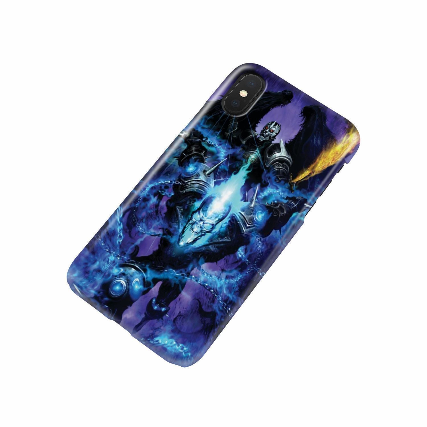 Devil and skull phone case-Phone Case-wc-fulfillment-iPhone X-Vibe Cosy™