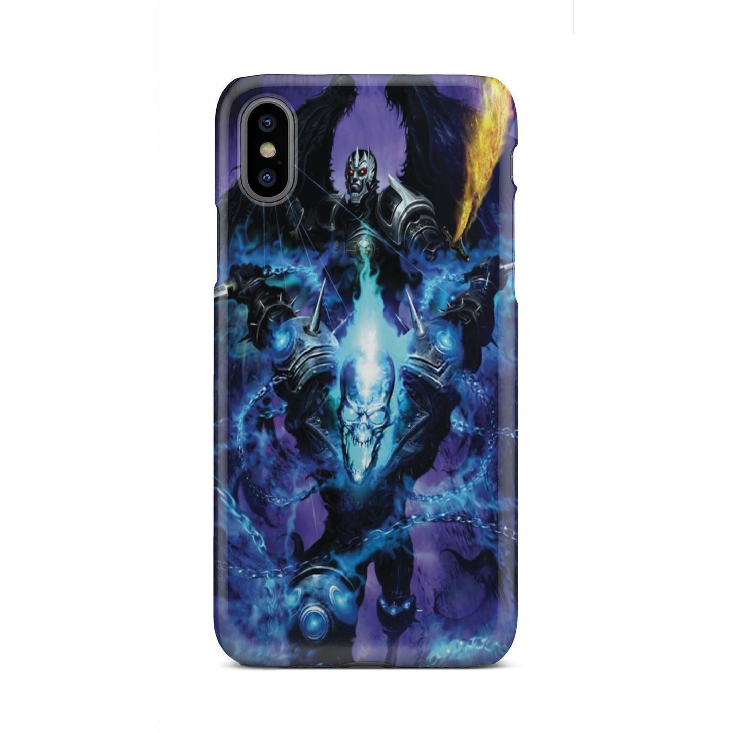 Devil and skull phone case-Phone Case-wc-fulfillment-iPhone X-Vibe Cosy™