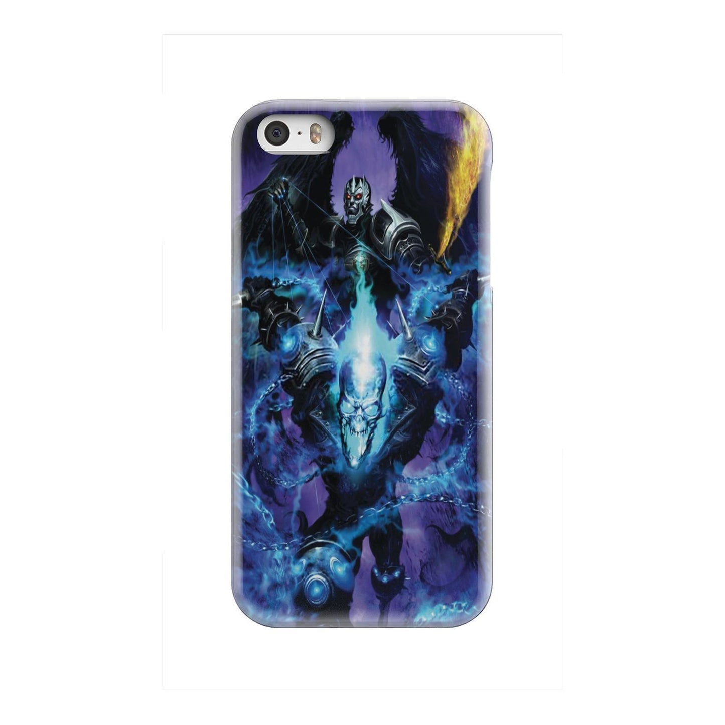 Devil and skull phone case-Phone Case-wc-fulfillment-iPhone SE-Vibe Cosy™