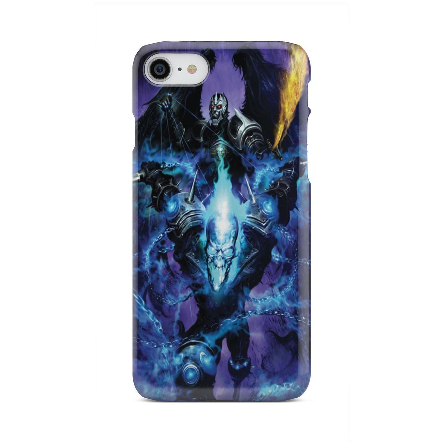 Devil and skull phone case-Phone Case-wc-fulfillment-iPhone 8-Vibe Cosy™