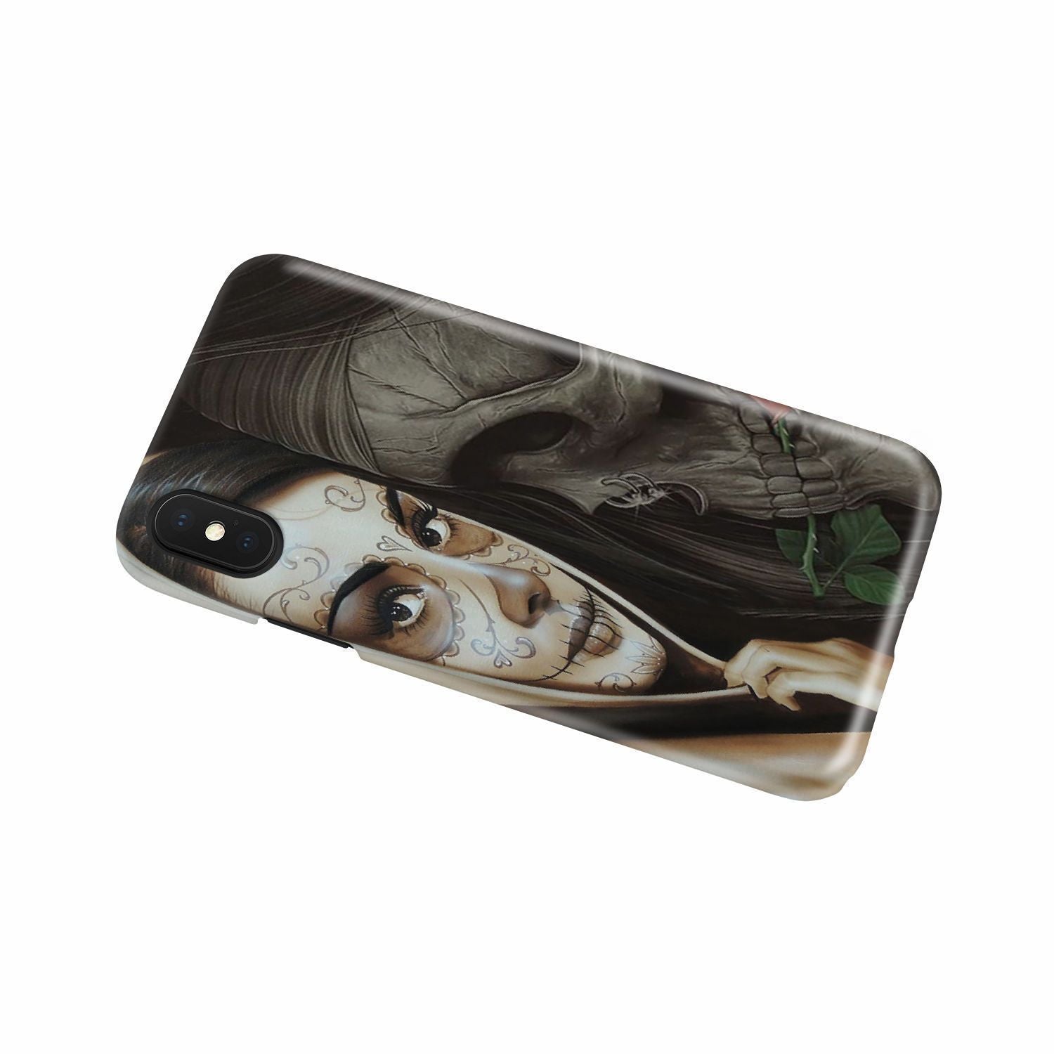 Sugar Skull Lover Phone case-Phone Case-wc-fulfillment-iPhone X-Vibe Cosy™