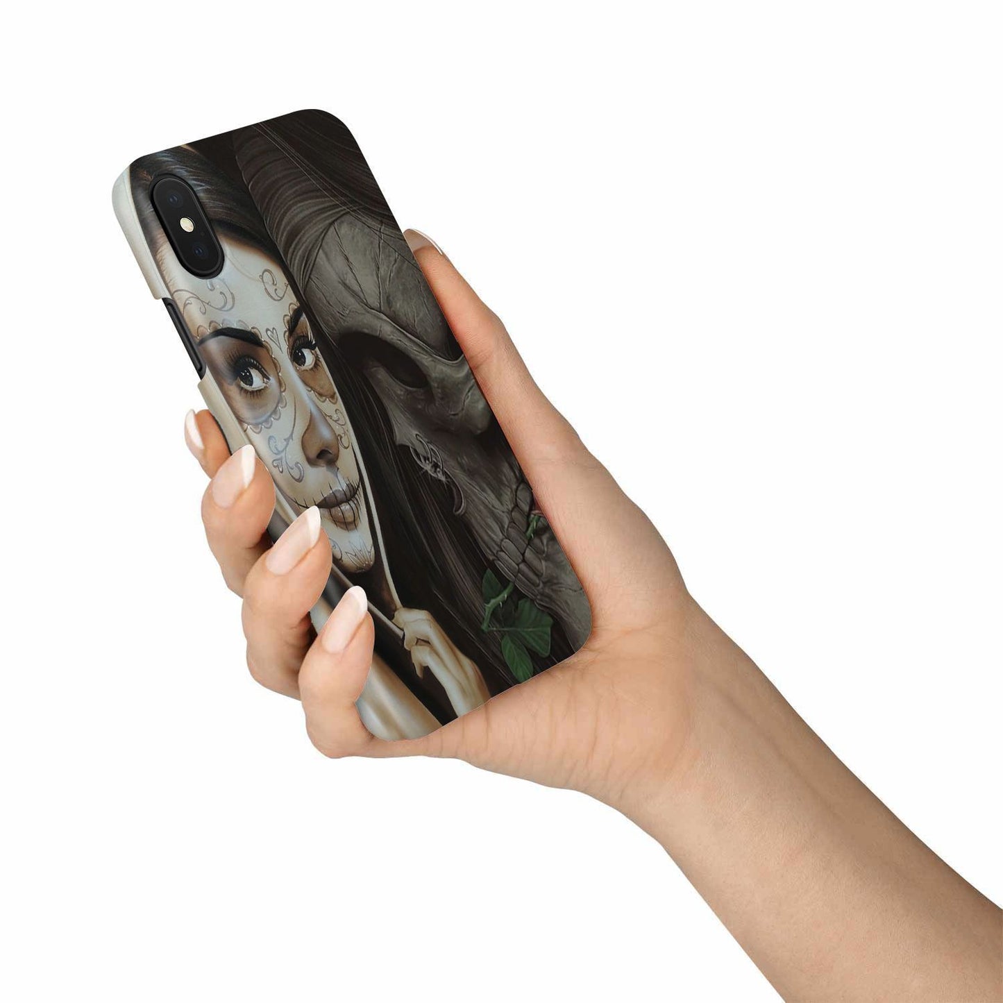 Sugar Skull Lover Phone case-Phone Case-wc-fulfillment-iPhone X-Vibe Cosy™