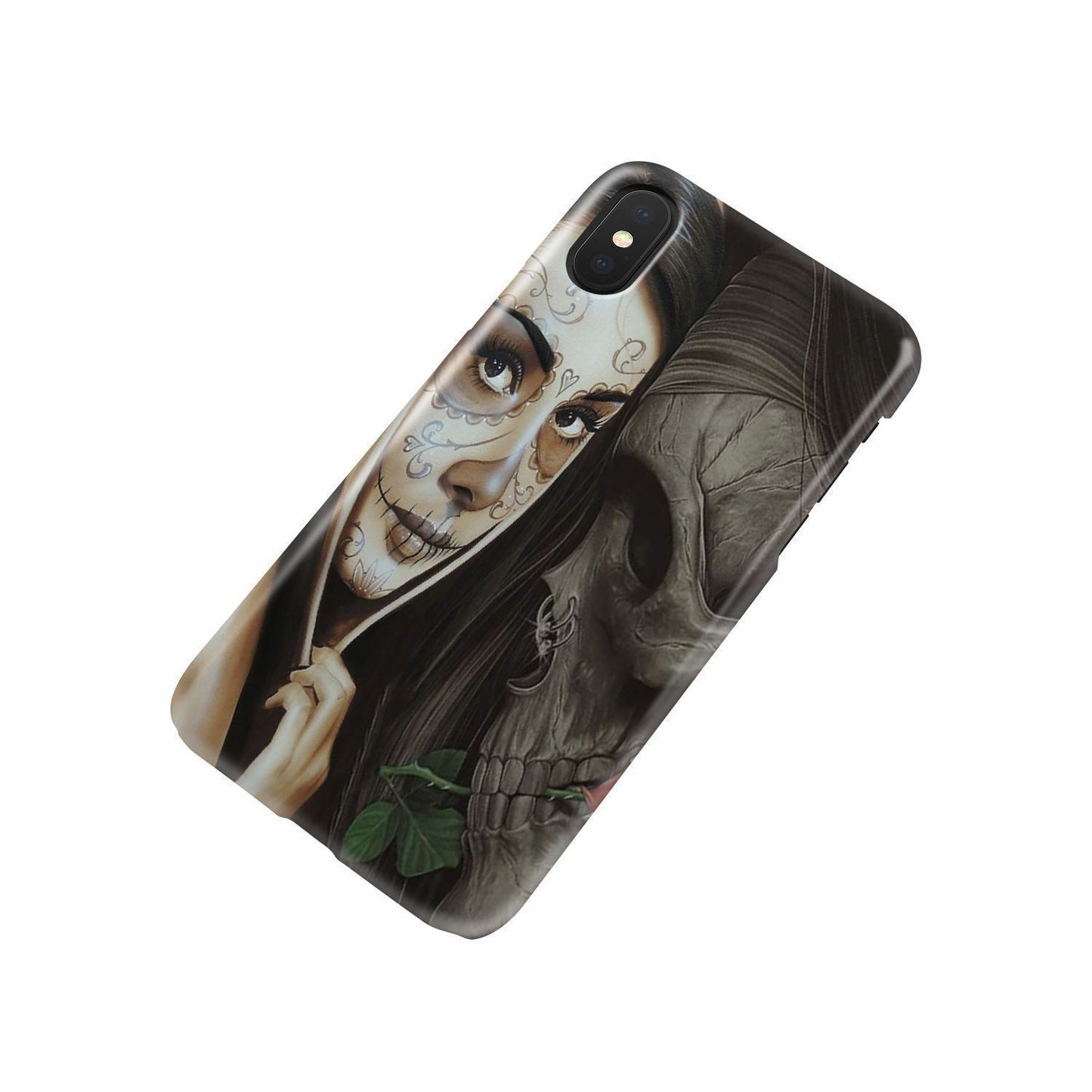 Sugar Skull Lover Phone case-Phone Case-wc-fulfillment-iPhone X-Vibe Cosy™
