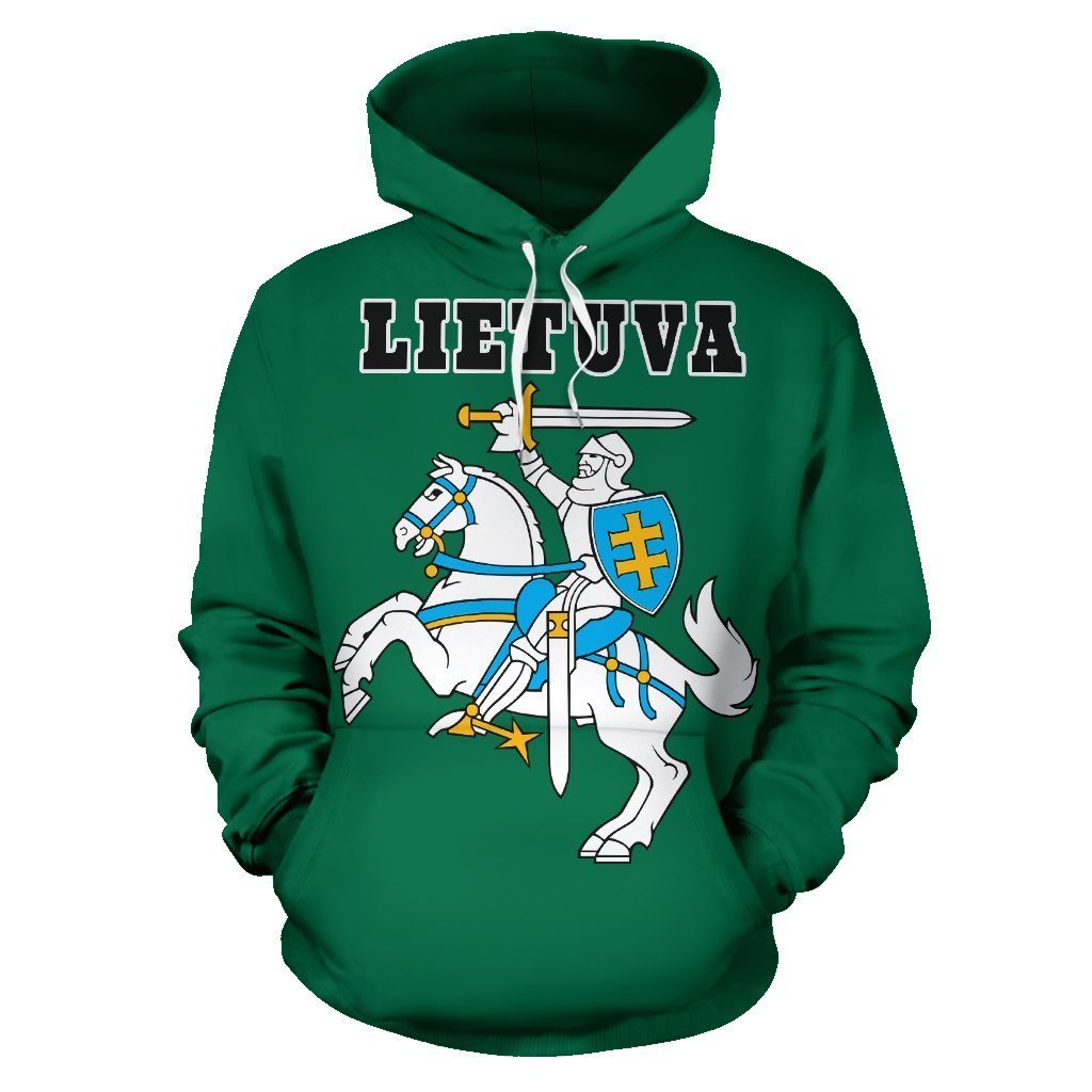 Lithuania Spirit Hoodie-Apparel-Phaethon-Hoodie-S-Vibe Cosy™
