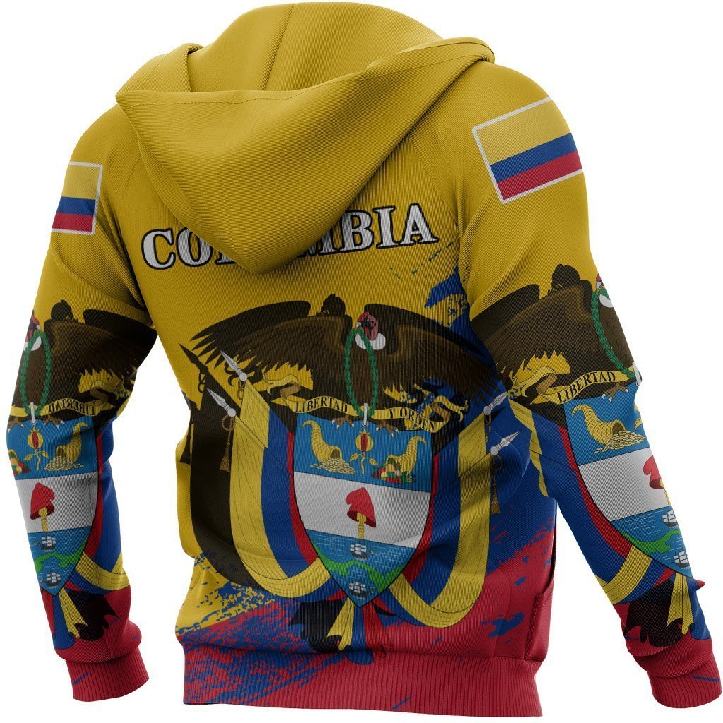 Colombia Special Hoodie-Apparel-Phaethon-Hoodie-S-Vibe Cosy™