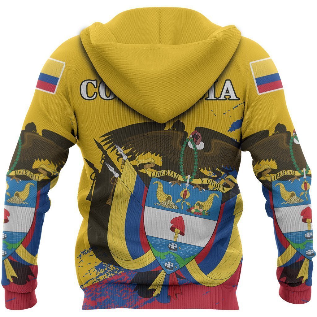 Colombia Special Hoodie-Apparel-Phaethon-Hoodie-S-Vibe Cosy™