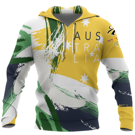 Love Australia x RTXtreme - Athletic Style Pullover Hoodie-Apparel-HD09-Hoodie-S-Vibe Cosy™