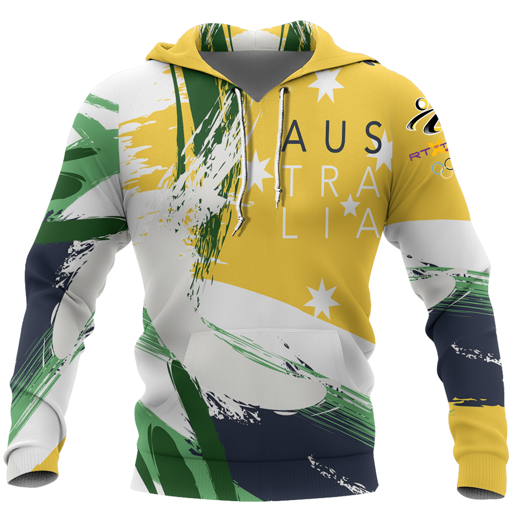 Love Australia x RTXtreme - Athletic Style Pullover Hoodie PL-Apparel-PL8386-Hoodie-S-Vibe Cosy™