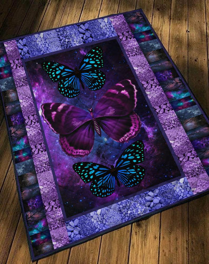 Butterfly Quilt Blanket Ph1017-Quilt-PH-Queen-Vibe Cosy™