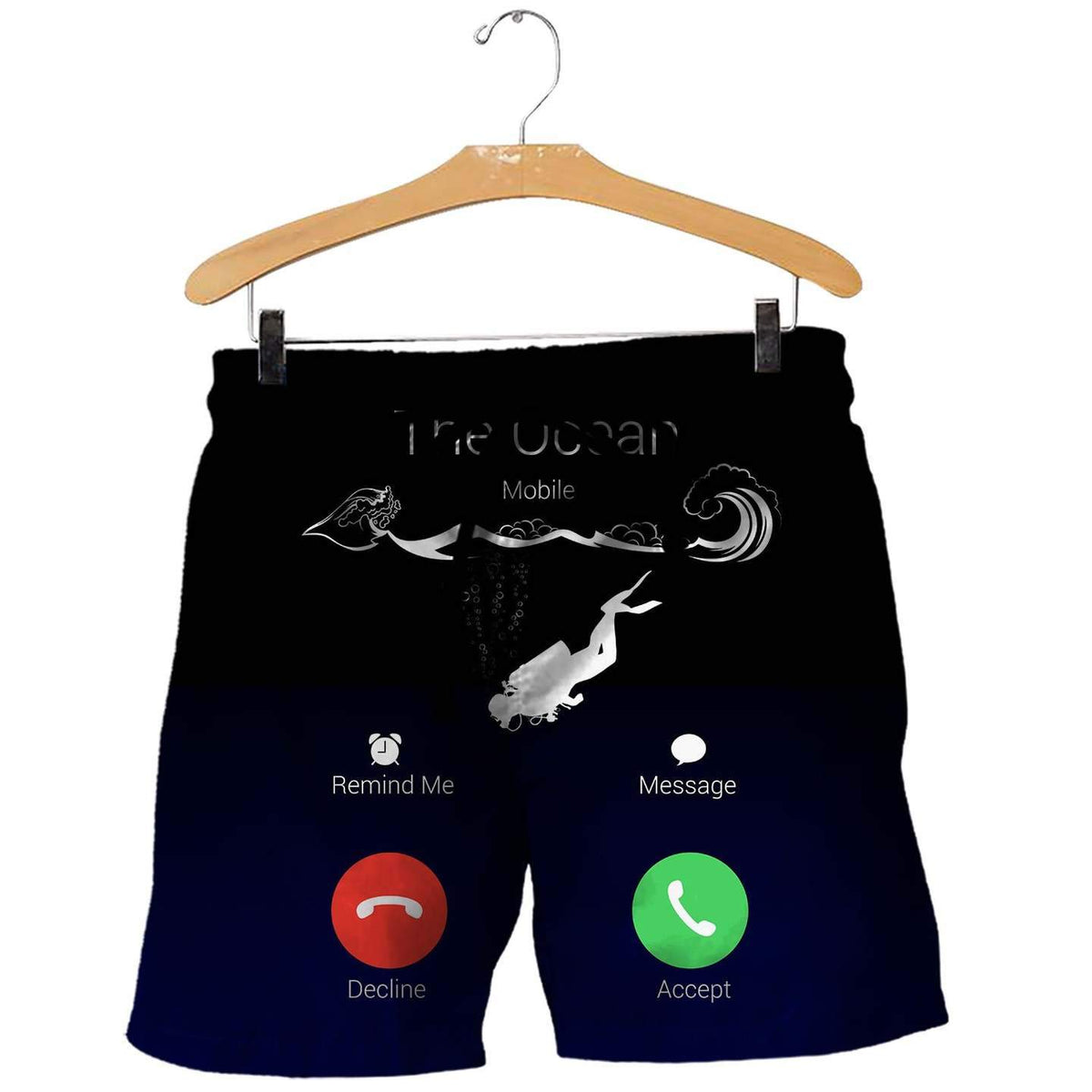 SCUBA DIVING THE OCEAN IS CALLING 3D ALL OVER PRINTED SHIRTS MP833-Apparel-MP-Hoodie-S-Vibe Cosy™