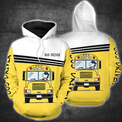 School Bus Hoodie 3D MP844-Apparel-MP-Hoodie-S-Vibe Cosy™