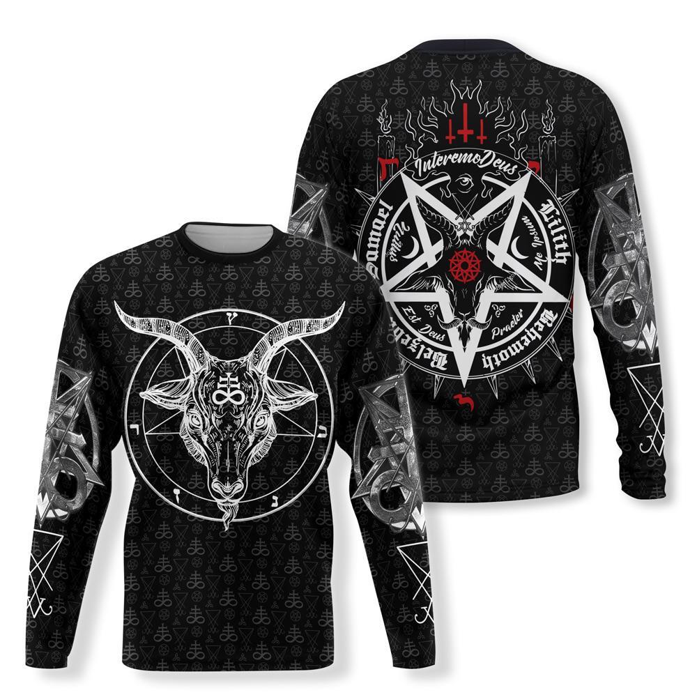 Satanic 5 Letters 3D All Over Printed Hoodie MP855-Apparel-MP-Sweatshirt-S-Vibe Cosy™