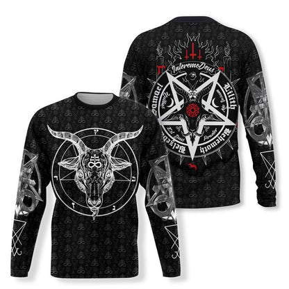 Satanic 5 Letters 3D All Over Printed Hoodie MP855-Apparel-MP-Sweatshirt-S-Vibe Cosy™
