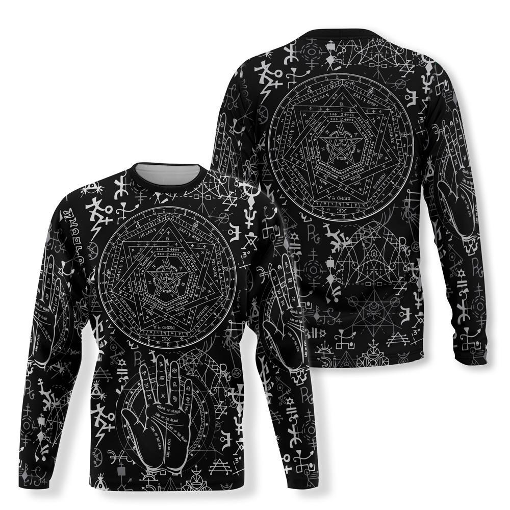 Occult Satan 3D All Over Printed Shirts Hoodie MP852-Apparel-MP-sweatshirt-S-Vibe Cosy™