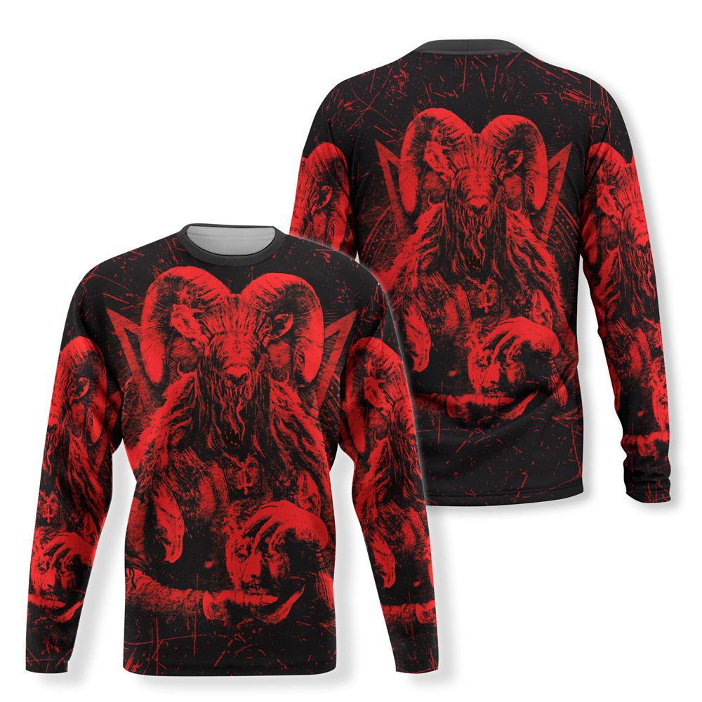 SATANIC TRIBAL 3D ALL OVER PRINTED HOODIE MP858-Apparel-MP-sweatshirt-S-Vibe Cosy™