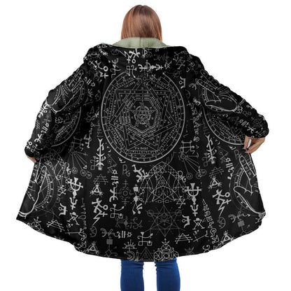 Occult Satan Hooded Coat MP852-Apparel-MP-Coat-S-Vibe Cosy™
