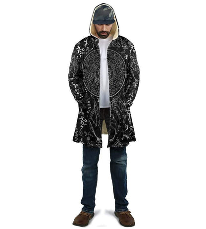 Occult Satan Hooded Coat MP852-Apparel-MP-Coat-S-Vibe Cosy™
