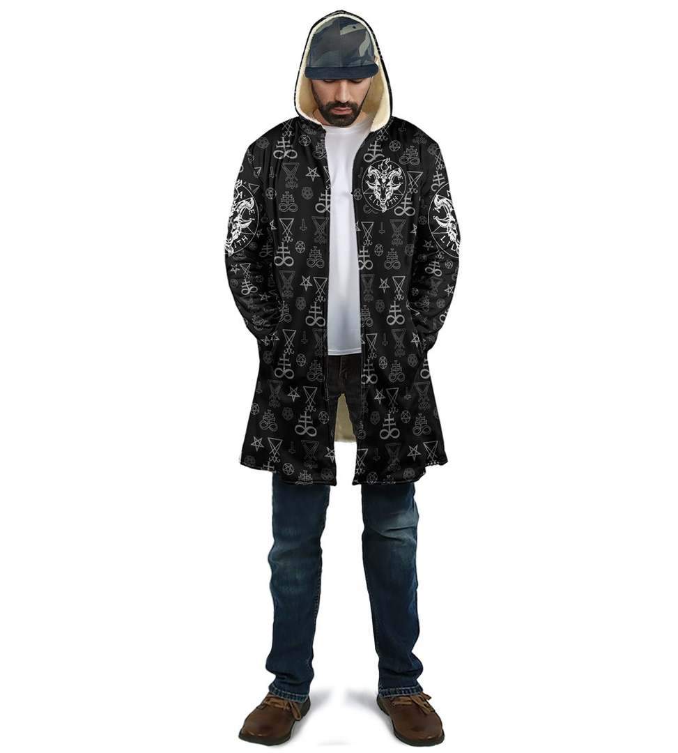 SAMAEL HOODED COAT MP854-Apparel-MP-Coat-S-Vibe Cosy™