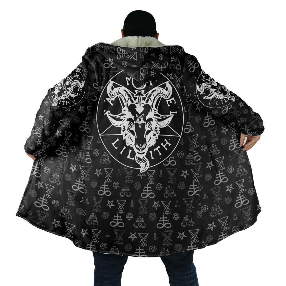 SAMAEL HOODED COAT MP854-Apparel-MP-Coat-S-Vibe Cosy™