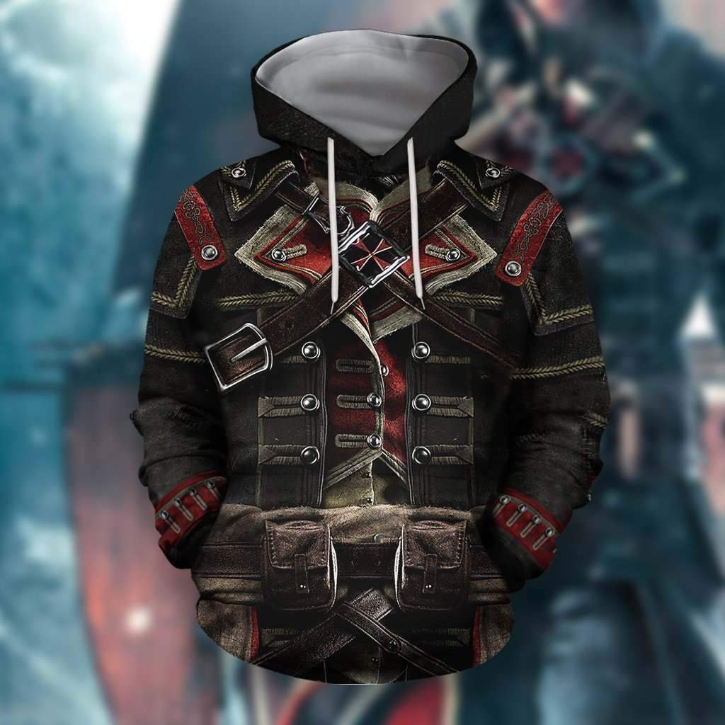 3D All Over Printed Assassin Knights Templar Tops-Apparel-MP-Hoodie-S-Vibe Cosy™