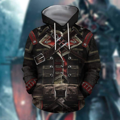 3D All Over Printed Assassin Knights Templar Tops-Apparel-MP-Hoodie-S-Vibe Cosy™