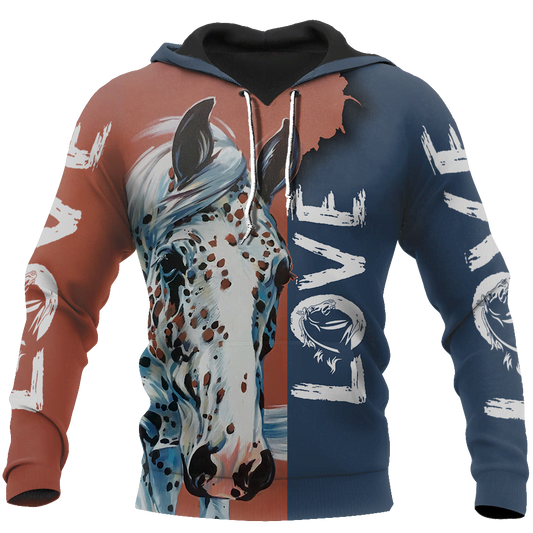 Appaloosa Horse 3D All Over Printed Shirt for Men and Women JJ1614-Apparel-MP-Hoodie-S-Vibe Cosy™