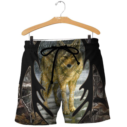 Coyote Hunting 3D All Over Printed Shirts for Men and Women MP881-Apparel-MP-Shorts-S-Vibe Cosy™